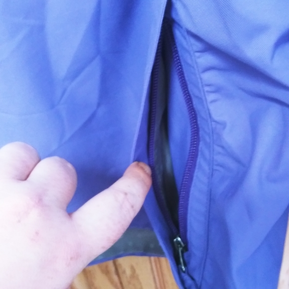 NEW Sims Purple Pull Over Light Rain Coat - Picture 6 of 7